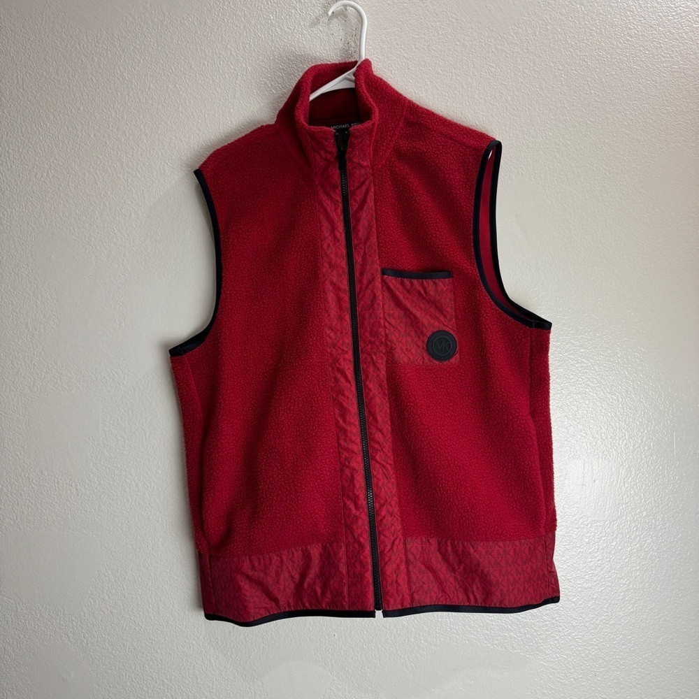 Michael Kors Vest Sherpa Size Large